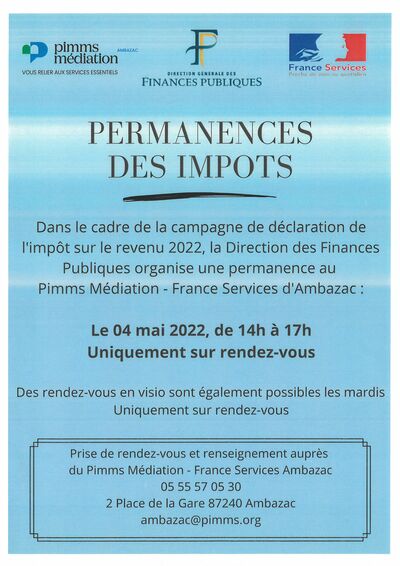 PERMANENCE DES IMPOTS